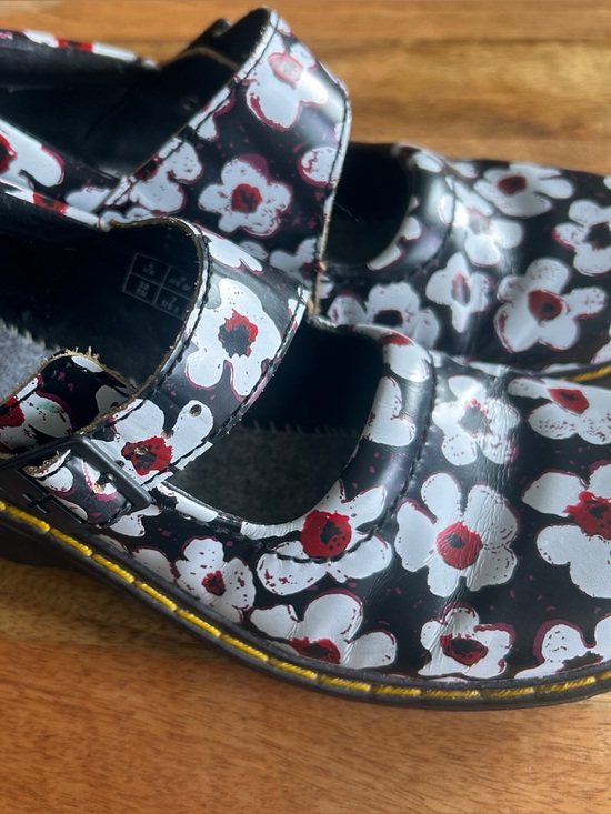 Rare Doc Martens Mary Jane shoes with one strap pansy - Picture 2 of 8